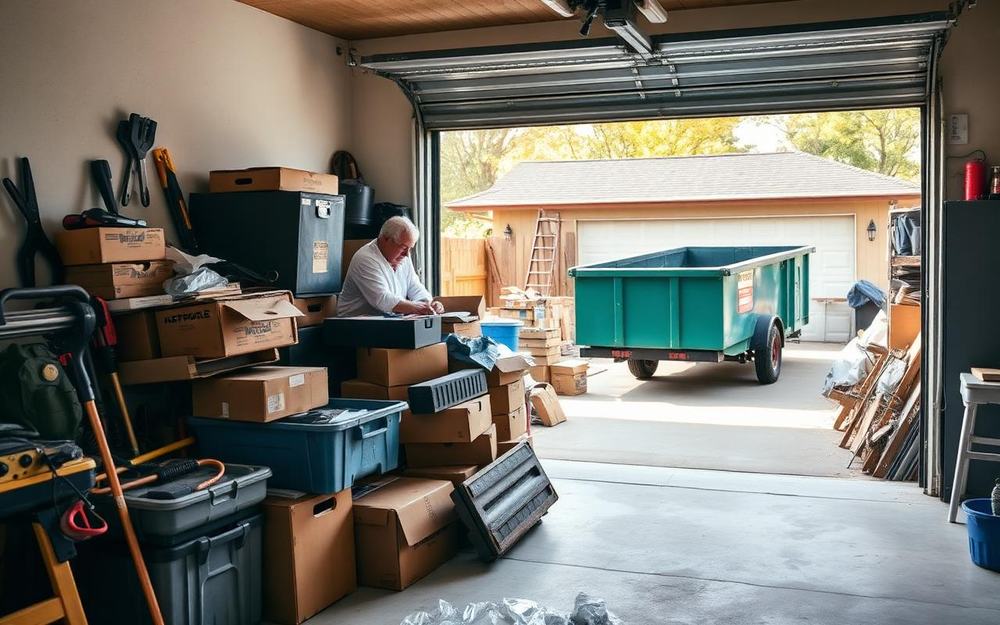 Garage Cleanout Dumpsters service