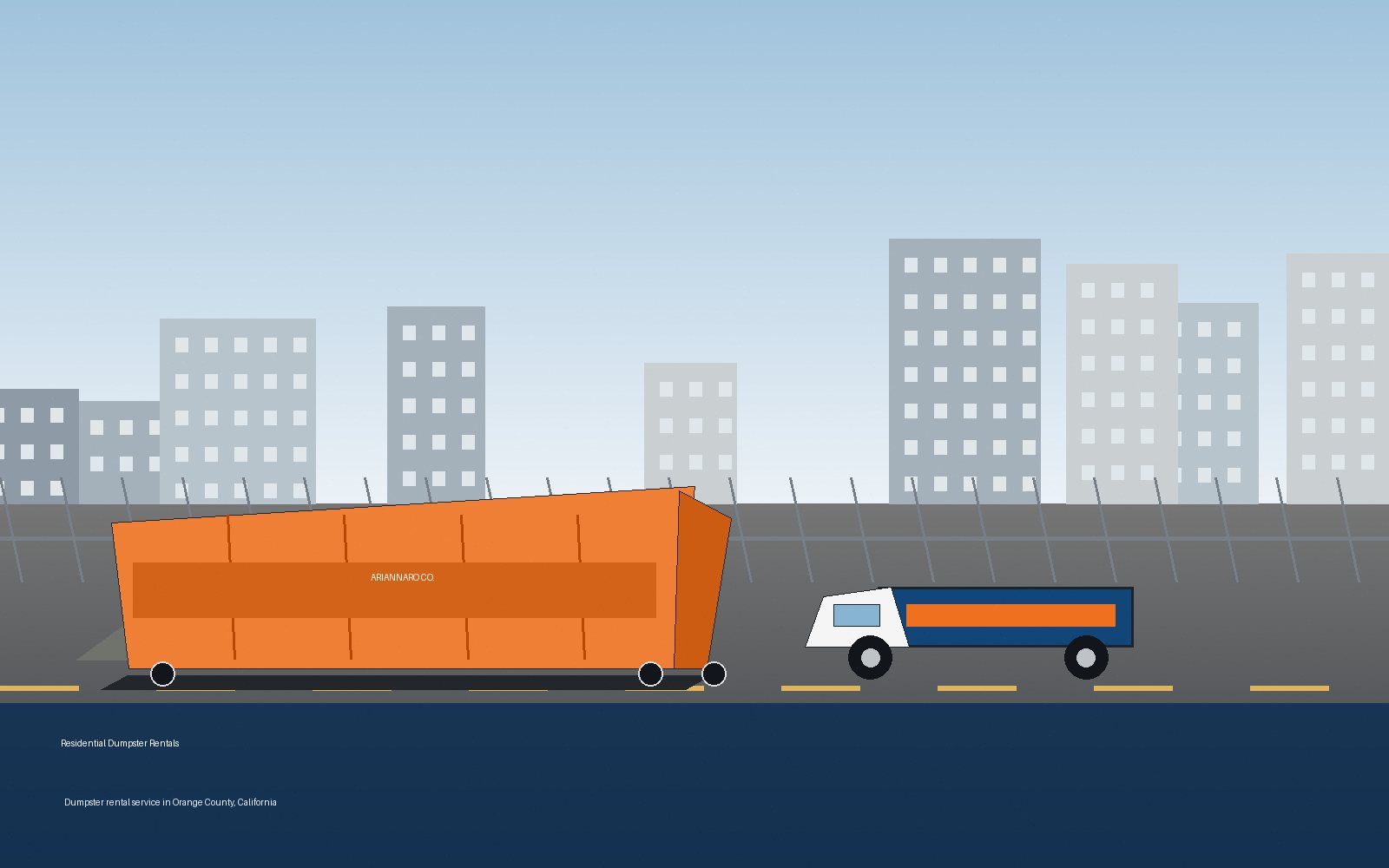 Residential Dumpster Rentals in Orange County